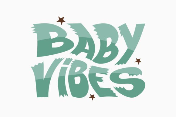 Baby Vibes Embroidery Design