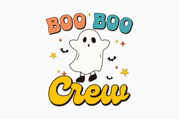 Boo Boo Crew Halloween Retro