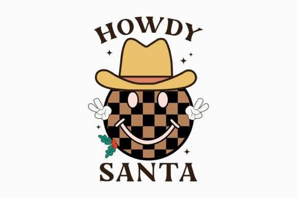 Christmas Howdy Santa SVG: A Designer’s Take on This Retro Holiday Design