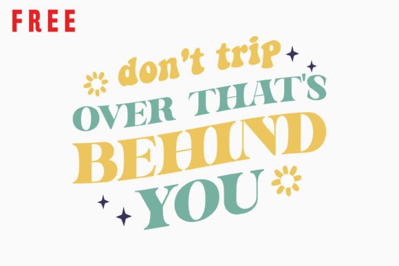 Free Retro Groovy Inspirational SVG