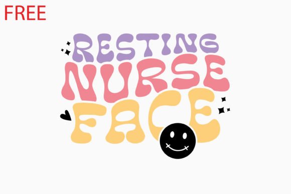 Free Retro Nurse Quote Svg