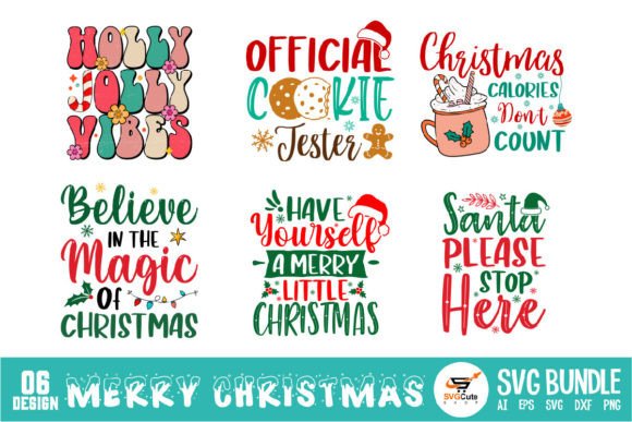 Merry Christmas SVG Bundle