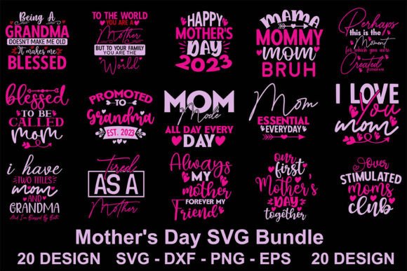 Mother's Day SVG Bundle