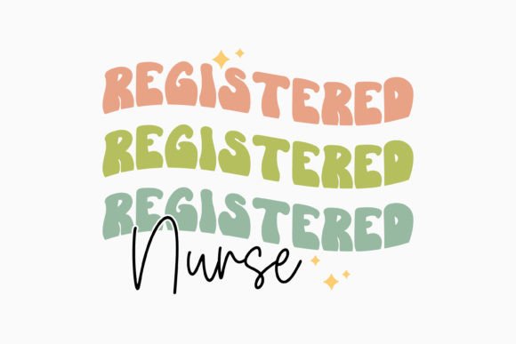 Registered Nurse Retro Nurse Quote SVG