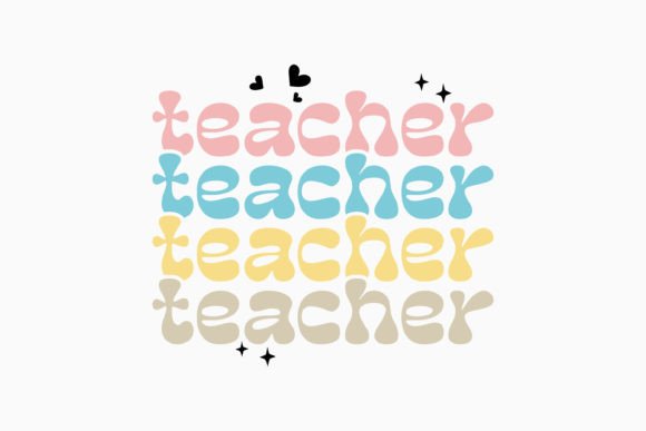 Teacher Svg Retro Design Review